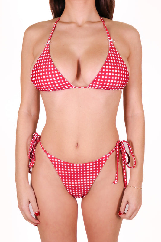 RED GINGHAM TOP